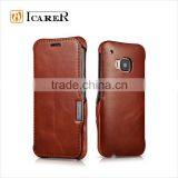 ICARER Luxury Leather Case For HTC ONE 2 M9