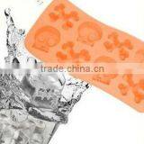 Fancy Skull Shape Custom Silicone Ice Cube Trays