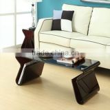 Black acrylic exotic living room furnitures sale
