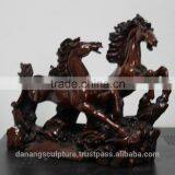 Bronze Resin Horse Couple Statue DSF-HR46 thumbnail-2