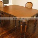 Supply wood dining table legs in high quality