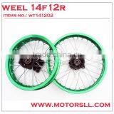 Pit Bike Wheel With Size Front 14 Rear 12 thumbnail-1