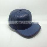 Leather Baseball Cap Biker Trucker Outdoor Sports Snapback Hats For Men Women Wholesale thumbnail-3