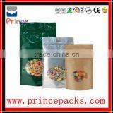 Aluminum Foil Coffee Packaging Bags Stand up Pouch With Valve & Zipper
