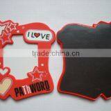 OEM Factory - Custom Magnetic Pvc Photo Frame , Fridge Magnet 3d Rubber Photo Frame