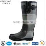 (CH.W086) Shoes Wellies With High Heel Women Winter Boots