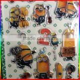 Lovely Minions Embossed PVC Stickers for Children thumbnail-2