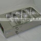 12kg Commercial Use 110v 220v Electric Digital Chocolate Warmer With 3 Melting Pot thumbnail-3