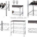 PF-WR09 4 Tier Metal Wire Wine Rack thumbnail-2