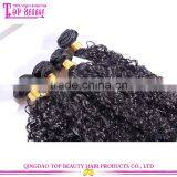 Supper Quality Curly Remy Hair Extension no Acid no Chemical Mongolian 100 Human Hair thumbnail-2
