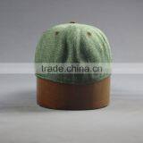 Customer High Quality 6- Panel Linen Snapback Hat With Flat Embroidered Patch thumbnail-5