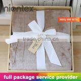Luxury High End Ultra Brush Super Soft Throw Blanket from China