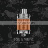 Zhuhai 100% Original Single/Dual Posts Design 2ml & 4ml UD Goblin Mini V3 RTA Atomizer