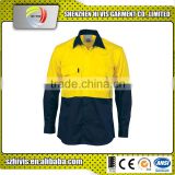 Warning Reflective Safety Brand Clothes Work Shirts For Men