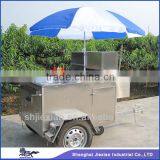 JX-HS120D New Model Mobile Hot Dog Trailer for Sale Gas Hot Dog Trailer With High Quality Cheap Hot Dog Trailer Hand Pushing thumbnail-1