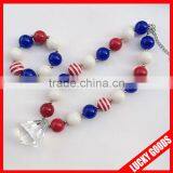 Wholesale Chunky Bubble Set Kids Bead Necklace With Bracelet thumbnail-1
