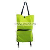 Collapsible Foldable Rolling Shopping Bag on Wheels, Reusable Folding Shopping Cart Trolley Bag With Wheel thumbnail-2