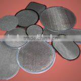 stainless steel 304 plain framed filter mesh flake/filter disk/filter screen