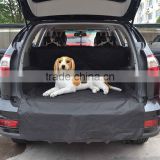 Black color 198*106.7cm Waterproof Oxford fabric Auto dog Car Trunk Mat Back pet Seat Cover