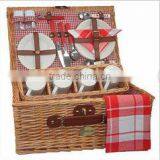 Hunmanmade Willow Picnic Basket thumbnail-1