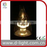 CAL38 DIMMABLE 350LM 4.5W EQUAL TO 30W E27 CHANDELIER CRYSTAL LIGHT BULB FOR AMERICAN MARKET thumbnail-2