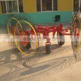 Farm Machinery Hay Raker for Collecting Pasture Alfafa Straw thumbnail-4