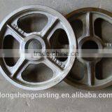 Good Quality Low Price Casting Elevator Traction/ Sheave Elevator Parts thumbnail-2