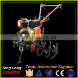 Gasoline Tiller Cultivator Electric Start With Air-cooled Chongqing manufacture