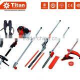 52 CC Petrol Long Reach Hedge Trimmer Pole Saw Strimmer Bush Cutter thumbnail-2