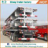 Hot-selling Inexpensive 20ft 40ft Container Semi-trailer 40 Feet Flatbed Truck Trailer Made in China thumbnail-1