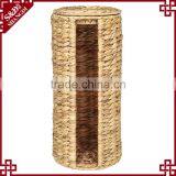 Unique New 3 Spare Rolls to Hold Water Hyacinth Hand Woven Toilet Roll Holder thumbnail-2