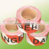 high quality Custom Printed PE hazard warning tape Plastic Barricade Tapes.