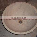 UNIQUE SAHARA BEIGE MARBLE SINKS AND BASINS thumbnail-2