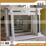 Modern Style Artificial Marble Fireplace Surround Prices thumbnail-1