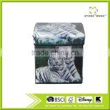 Tiger Design, Home Decorate Ottoman, Footstool thumbnail-2