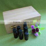 Small Fancy Pine Wooden Empty Gift Box for Essential Oil thumbnail-2