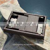 Outdoor Patio Rattan Side Table thumbnail-2