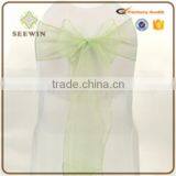 Slight New Organza Fabric Sash for Chair Deco thumbnail-1