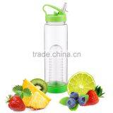 BPA-FREE Tritan Fruit Infuser Infusion Water Bottle for Naturally Flavored Fresh Drinking Bottles With Multi-Purpose Flip-top thumbnail-1