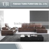 Post Modern Leisure Living Room Leather Corner Sofa K815 thumbnail-1