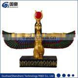 Egyptian Charms Furniture Antique Brass Statue thumbnail-1