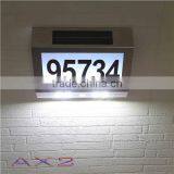 Brightness Solar House Number Lights Plate With Sensor