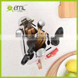 Emc New Eco-friendly Plastic Kitchen Organizer Kitchenware Storage Holder for Cutlery and Tableware thumbnail-4
