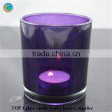 Decorative Glass Candle Jar With Wooden Cap On Sale thumbnail-2