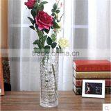 Straight Hape Glass Vase With Weave for Decoration&Gift thumbnail-1