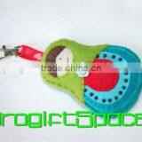 2017 Turquoise Felt Russian Doll Matryoshka Keyring Keychain Made in China thumbnail-1