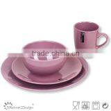 Ceramic 16pcs One Color Simple Design Dinnerware Set thumbnail-2