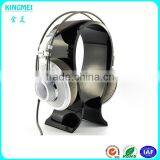 Gaming Headset Headphones Rack,Transparent Acrylic Headsets Holder Stand,Crystal Earphones Stand for PC thumbnail-3