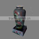 Elegance Fiber Glass Vase Water Fountain thumbnail-2