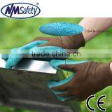 NMSAFETY 13 Guage Colored Industrial Rubber Latex Gloves thumbnail-1